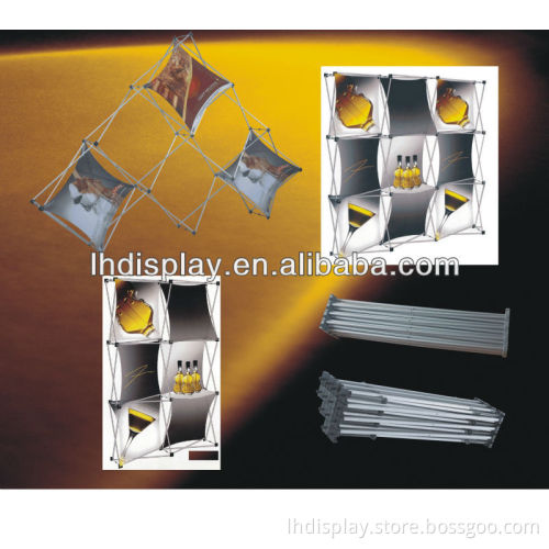 Collage pop up banner for advertusing display